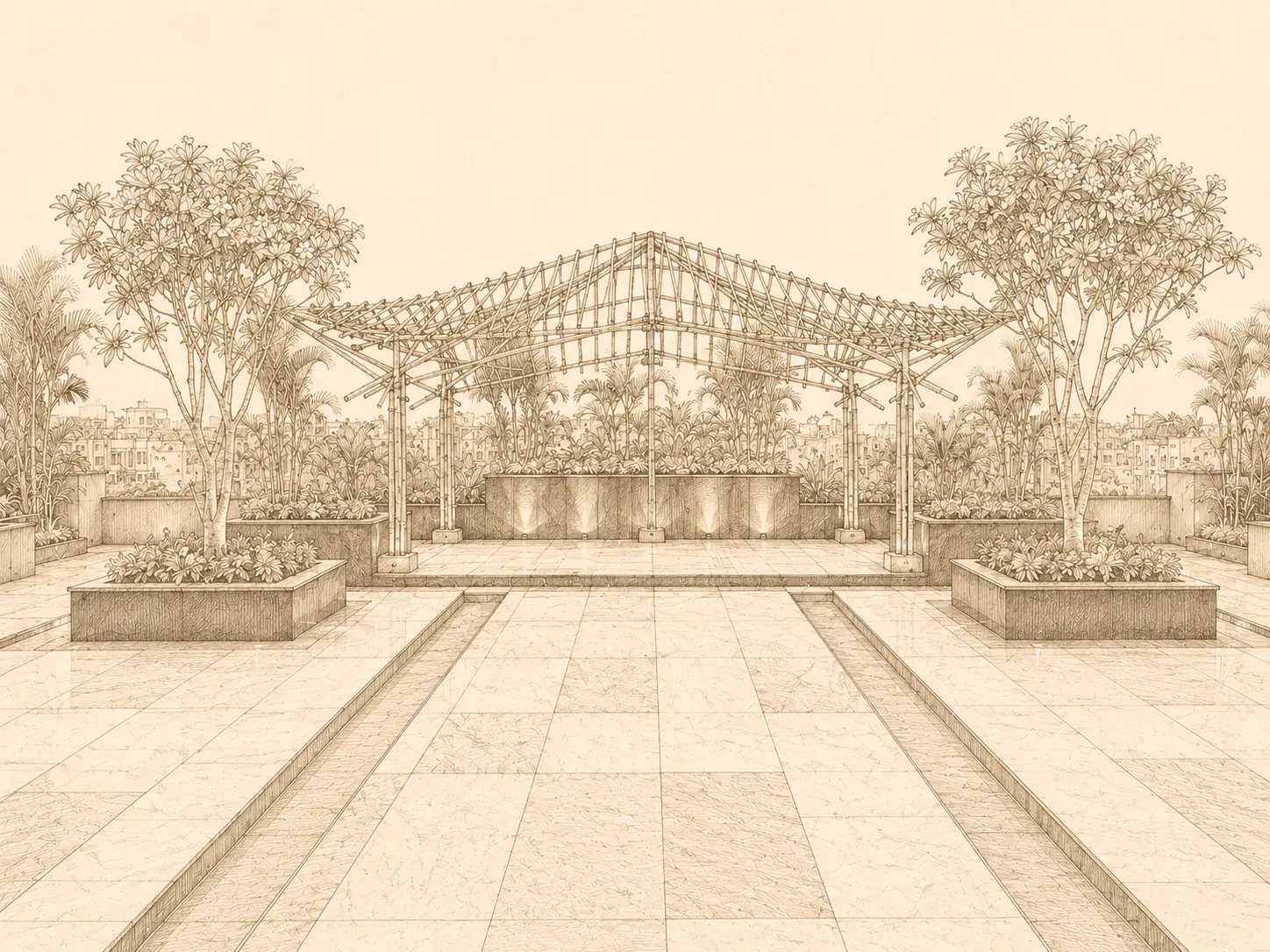 Jainam Park - Kamal Vihar - Sketch