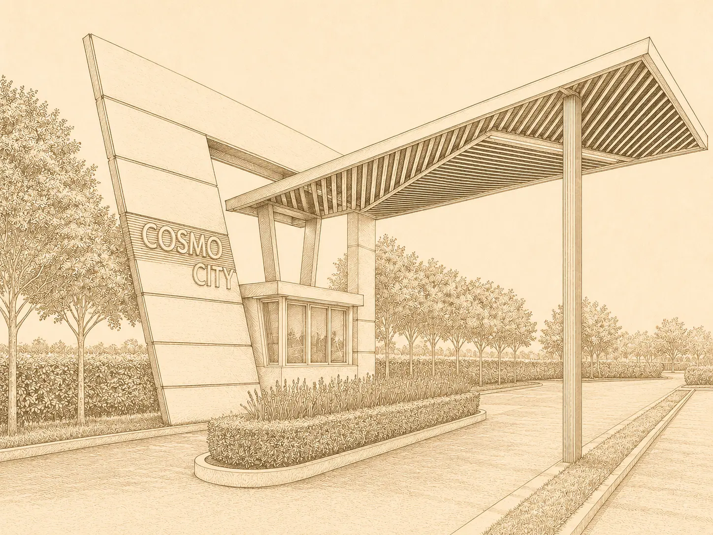 Cosmo City - Sketch