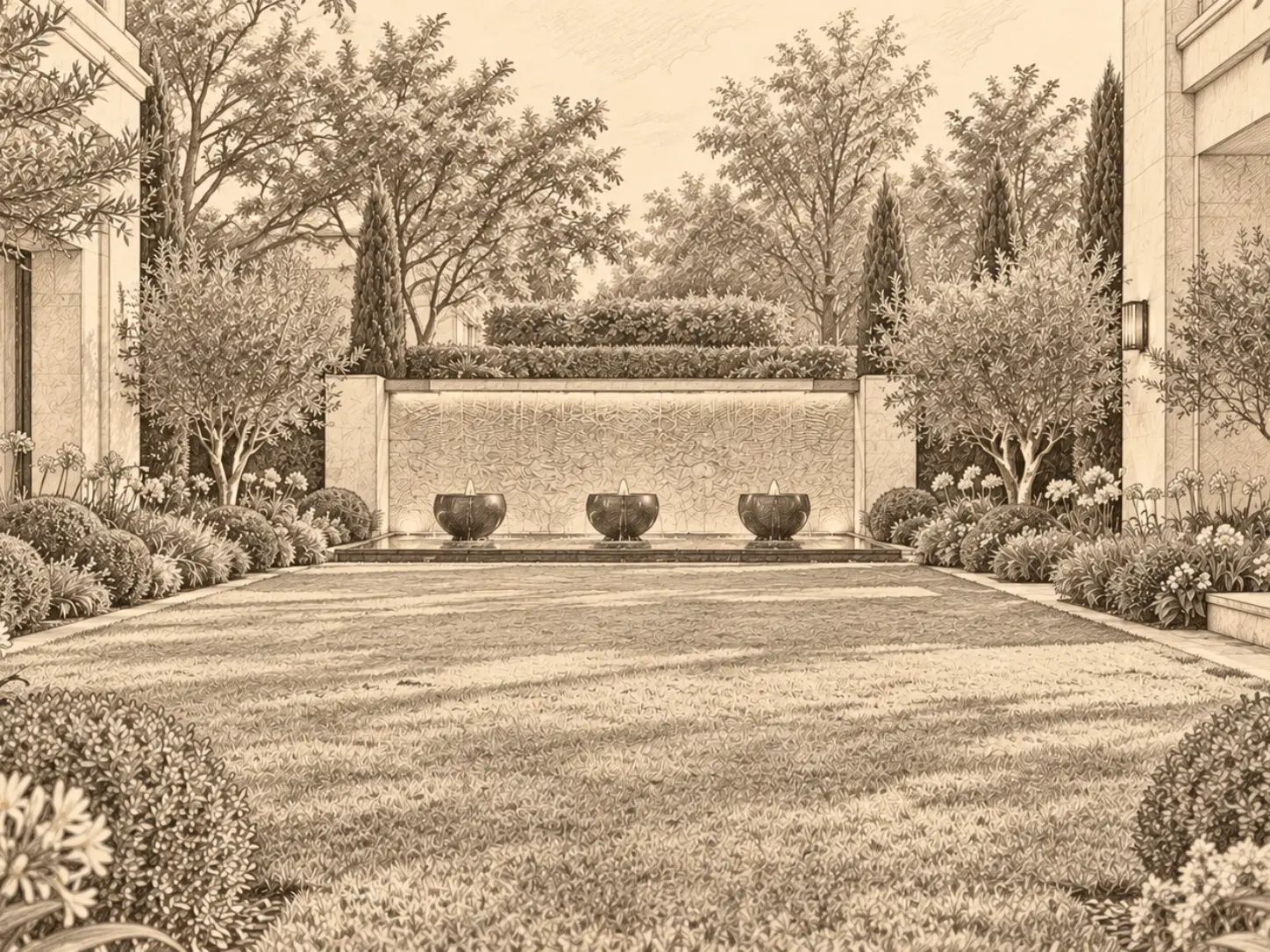 Ahluwalia Residence - VIP road - Sketch