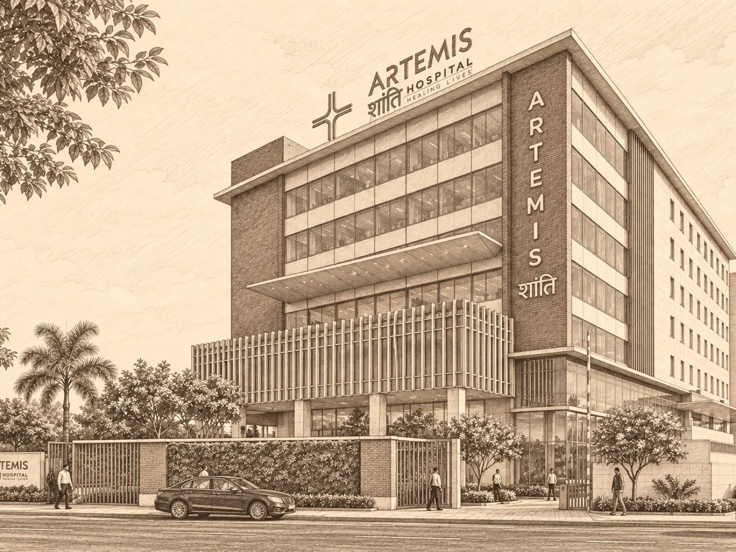 Artemis Hospital - Sketch
