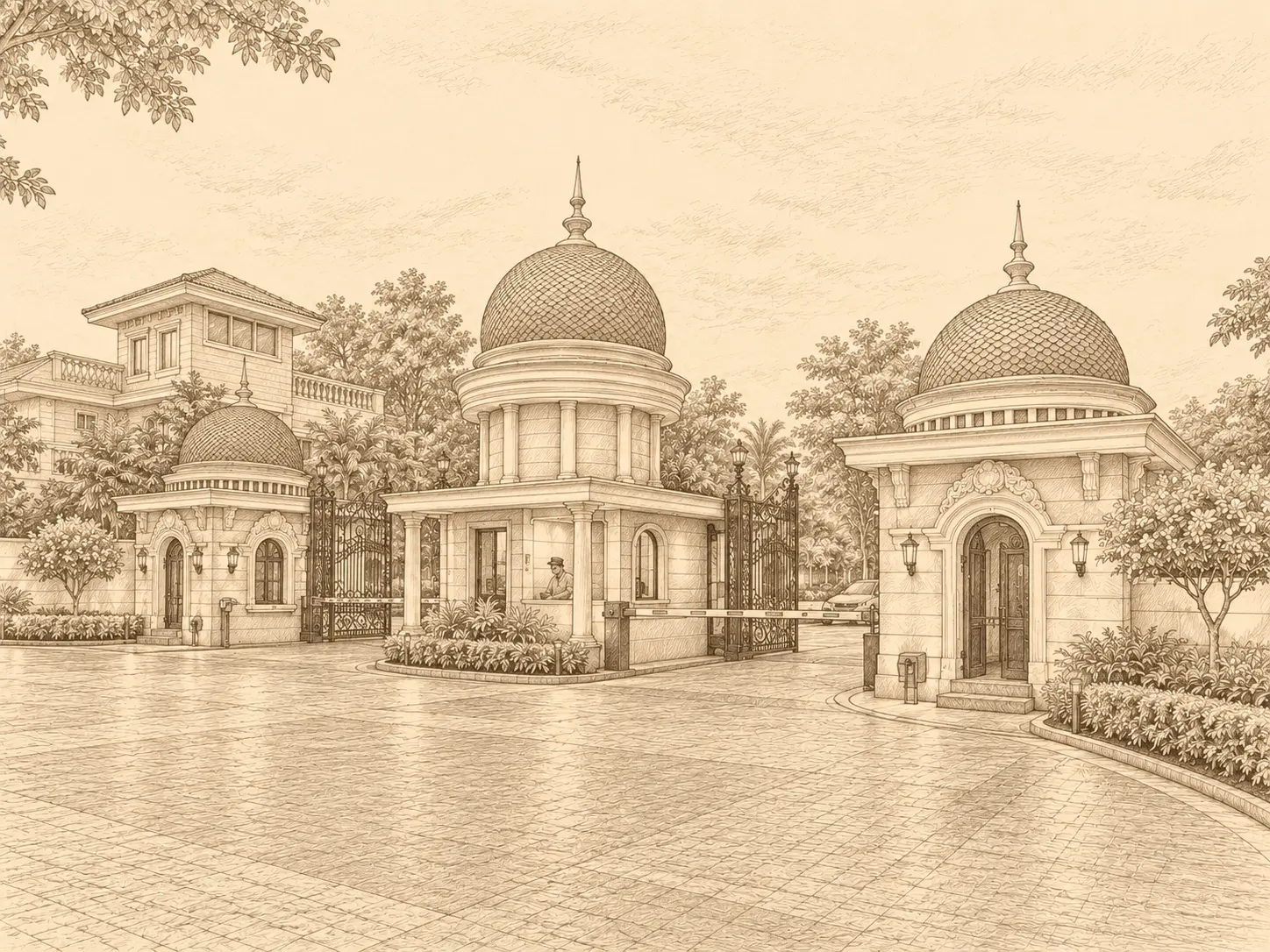 Vijay Villas Township - Rewa, MP - Sketch
