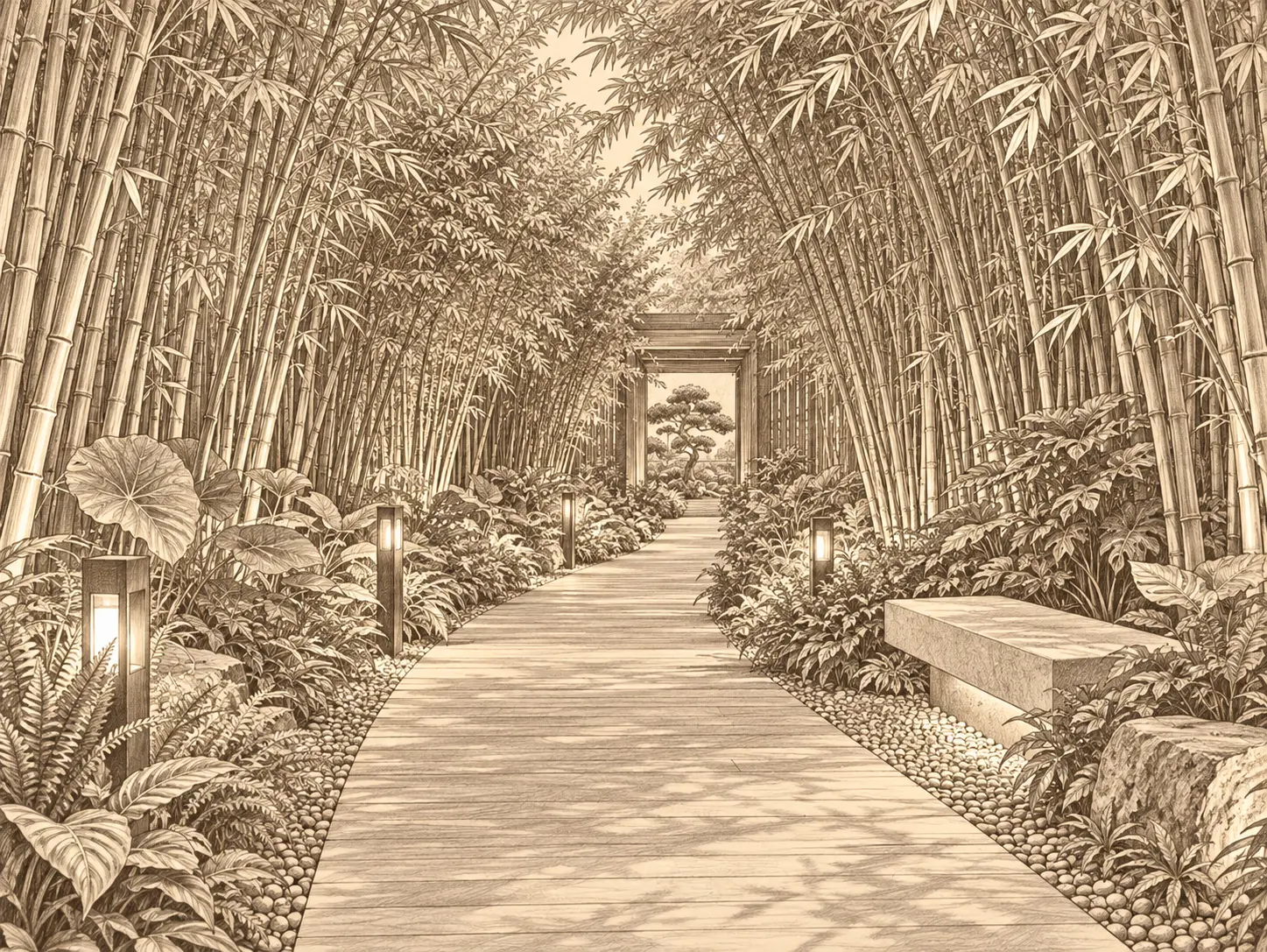 Wallfort Paradise - Sketch